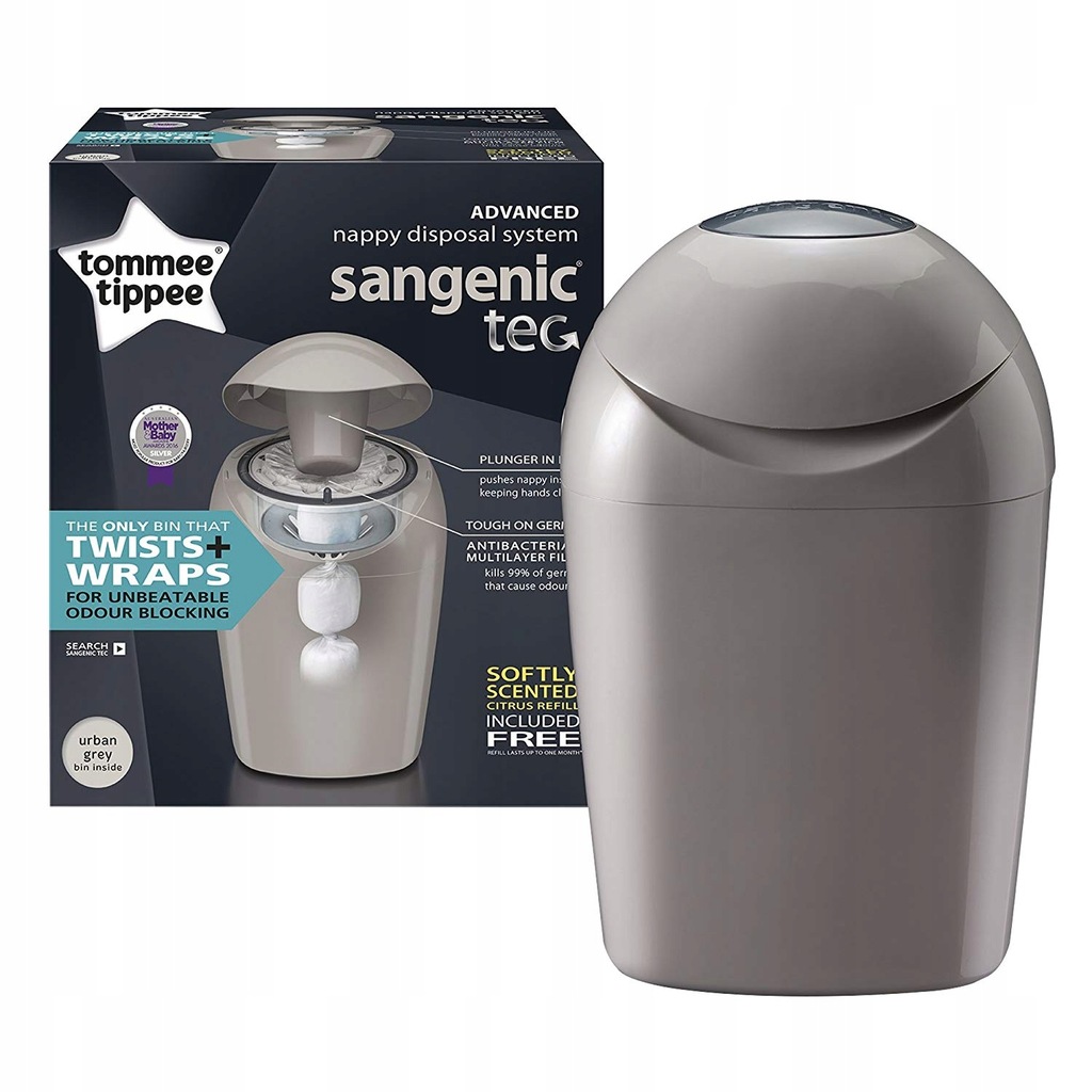 kosz na pieluchy tommee tippee sangenic tec