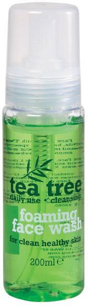 tea tree pianka do mycia twarzy 200ml oczyszcza