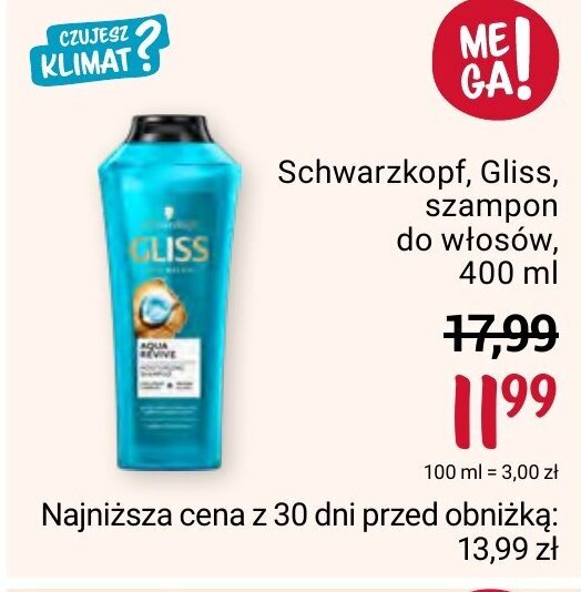 szampon gliss kur rossmann cena