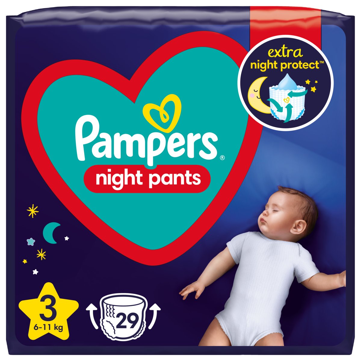 pampers pants pieluchomajtki 3 midi