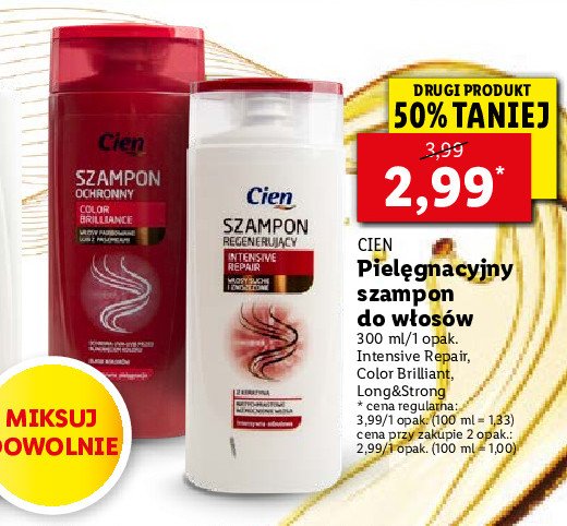 szampon do farbowanych włosów cien lidl