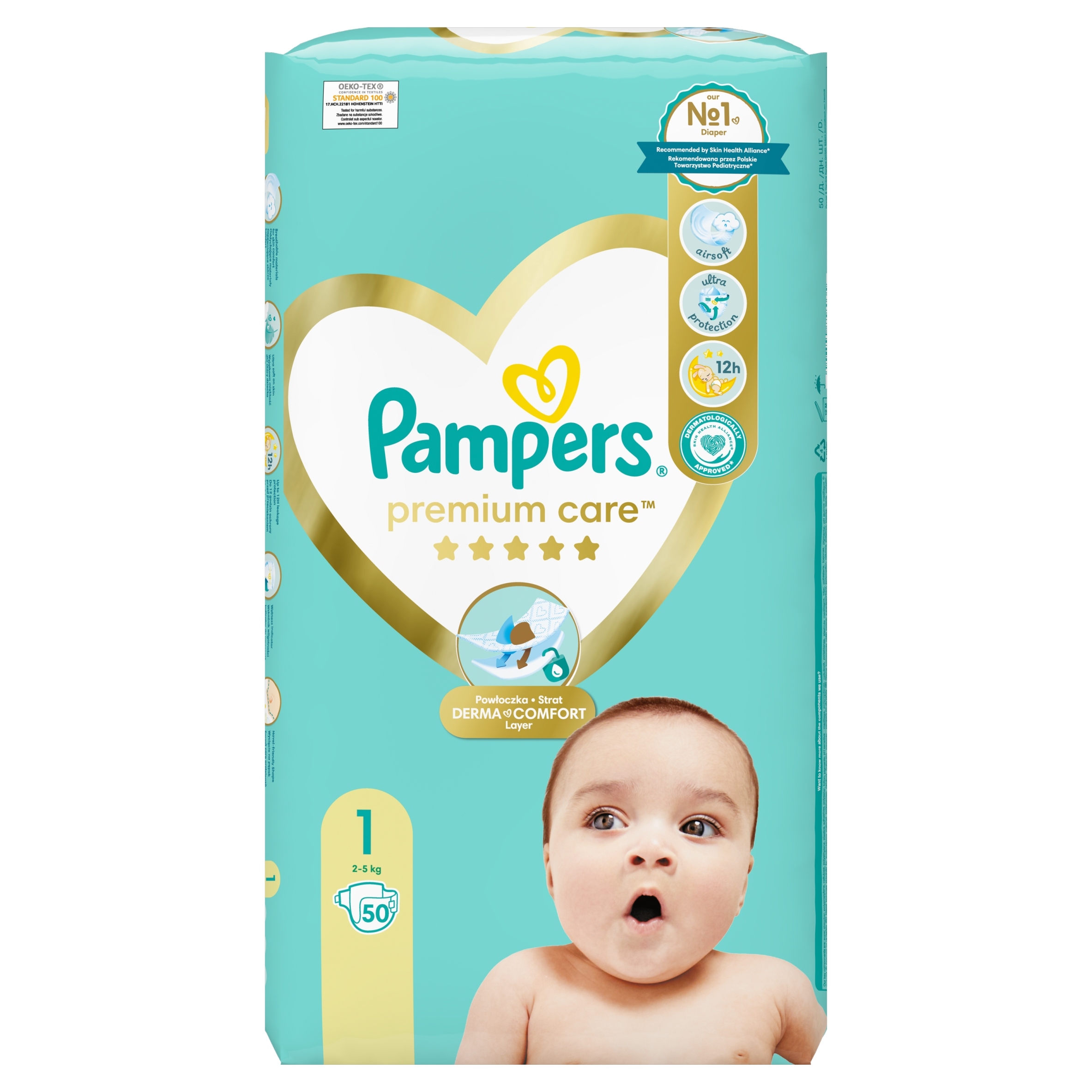 pieluchy pampers care 3