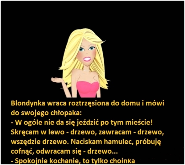 blondynka i pieluchy dowcip