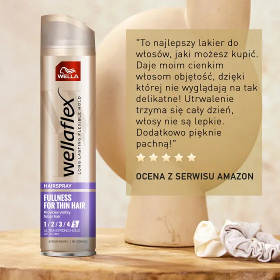 wella lakier do włosów bez silikonu