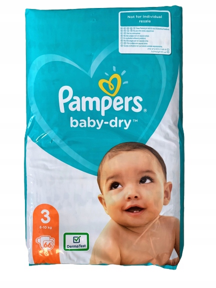 pampers 3 66 sztuk