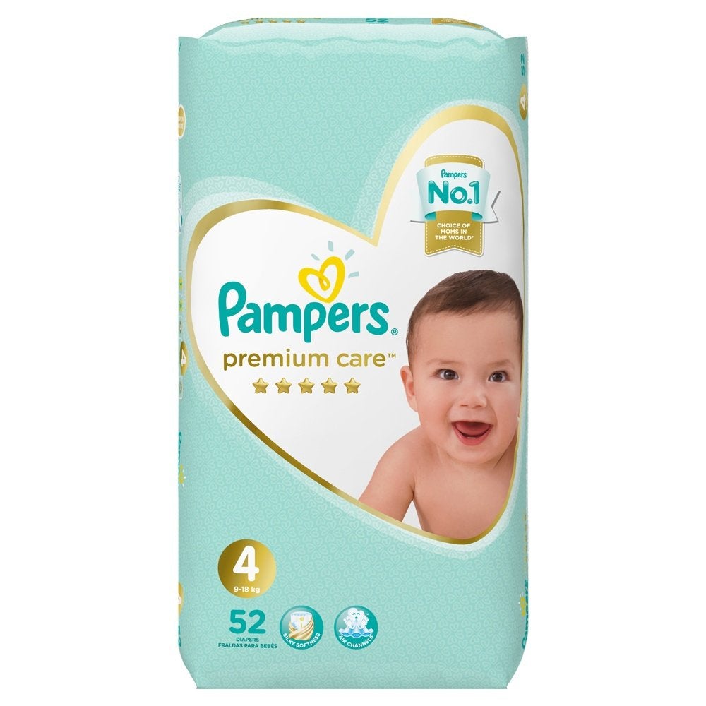 pampers premium care 4 maxi 52