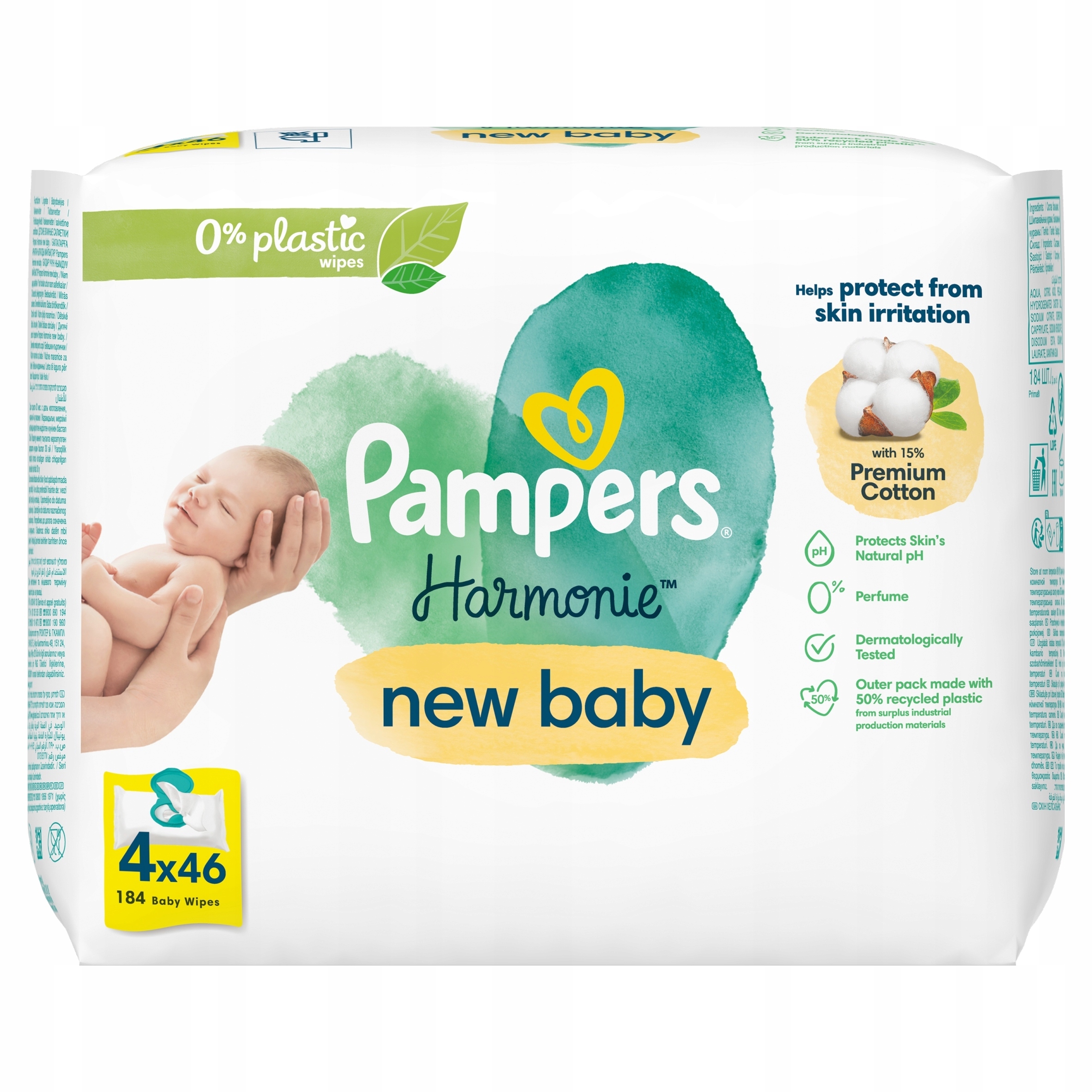 chusteczki pampers nowe