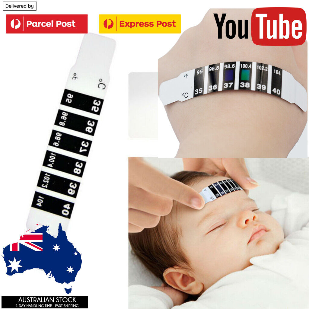 Summer Forehead thermometer strips