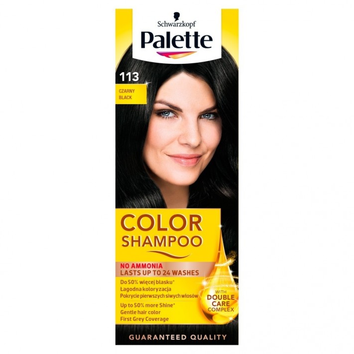 palette color shampoo szampon koloryzujący 113 czarny opinię