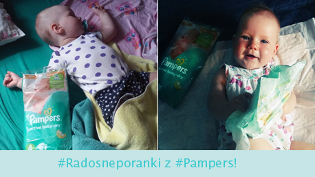 suchy pampers po nocy u dziecka