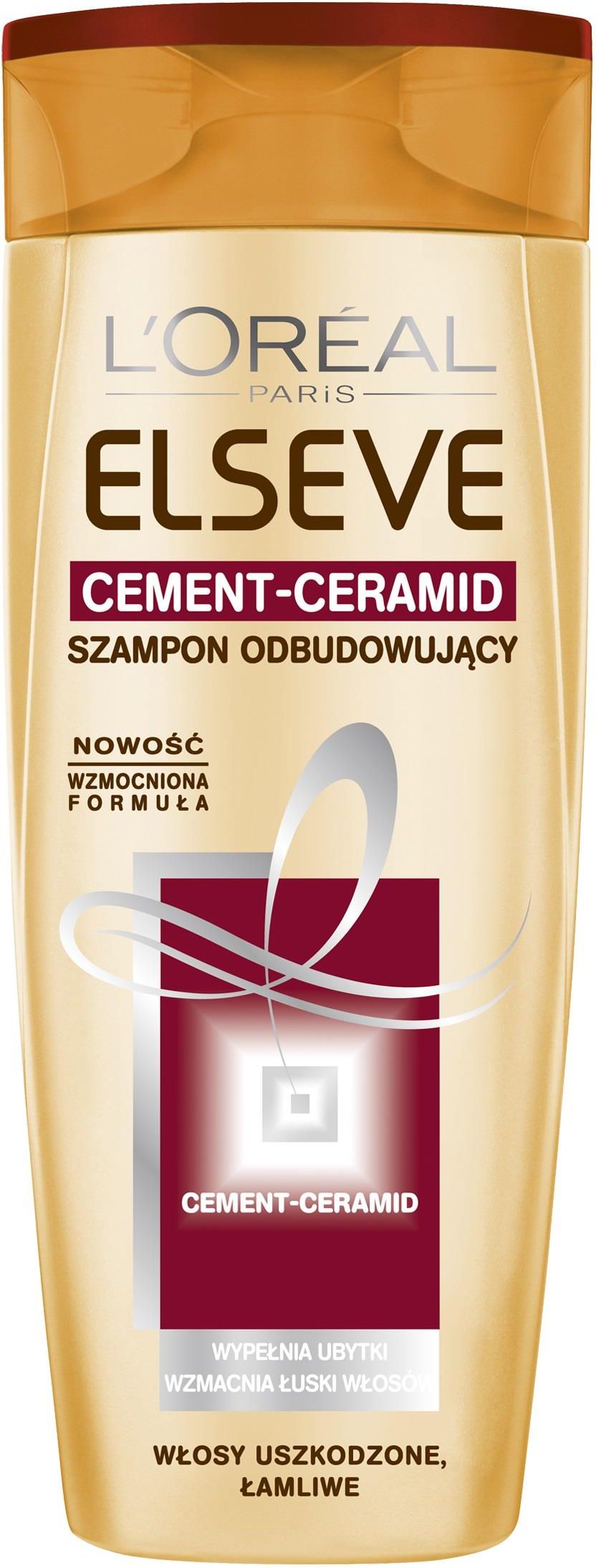 szampon i odżywka elseve cement ceramid