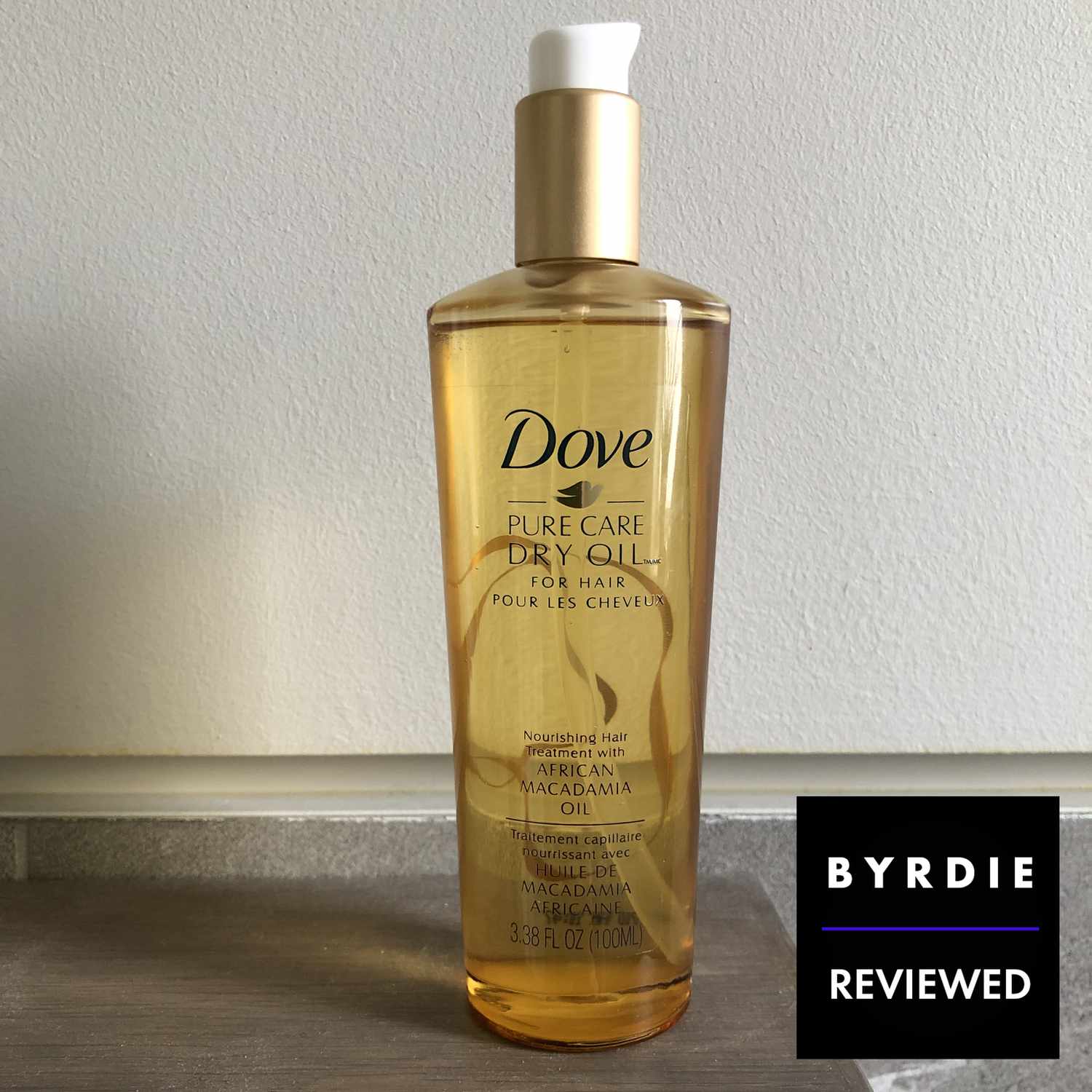 szampon dove pure care dry oil