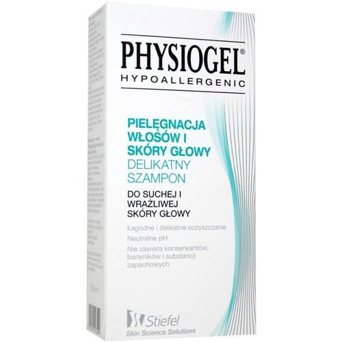 physiogel delikatny szampon do suchej i wrażliwej skóry głowy