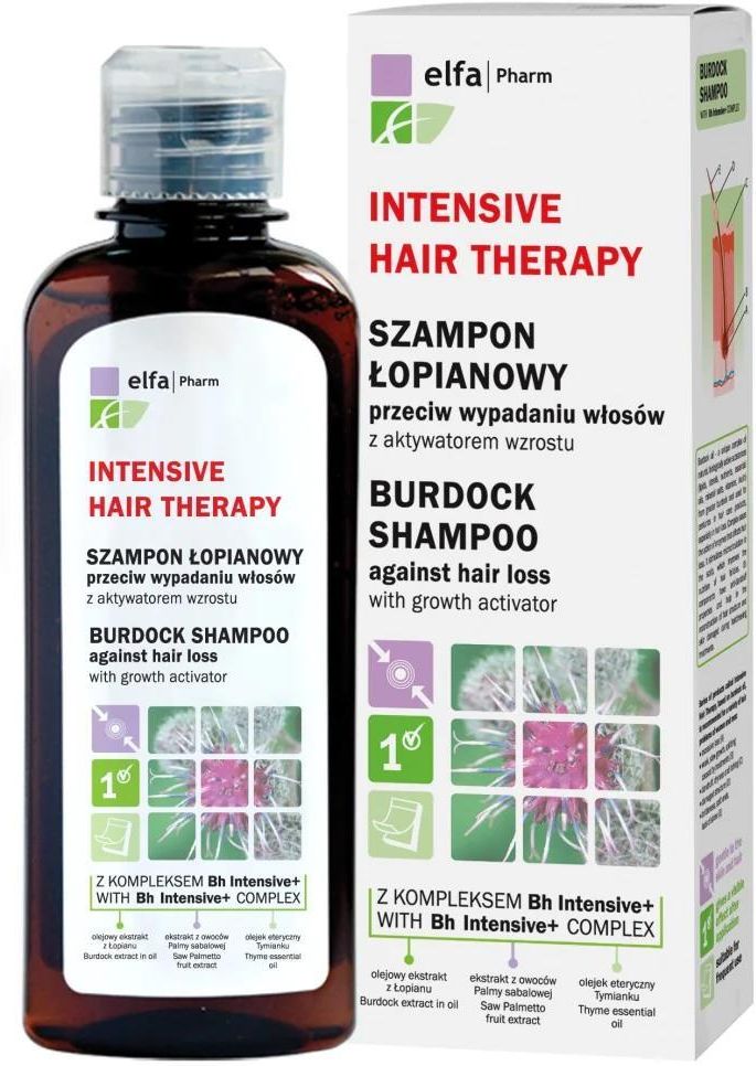 intensive hair therapy szampon łopianowy opinie