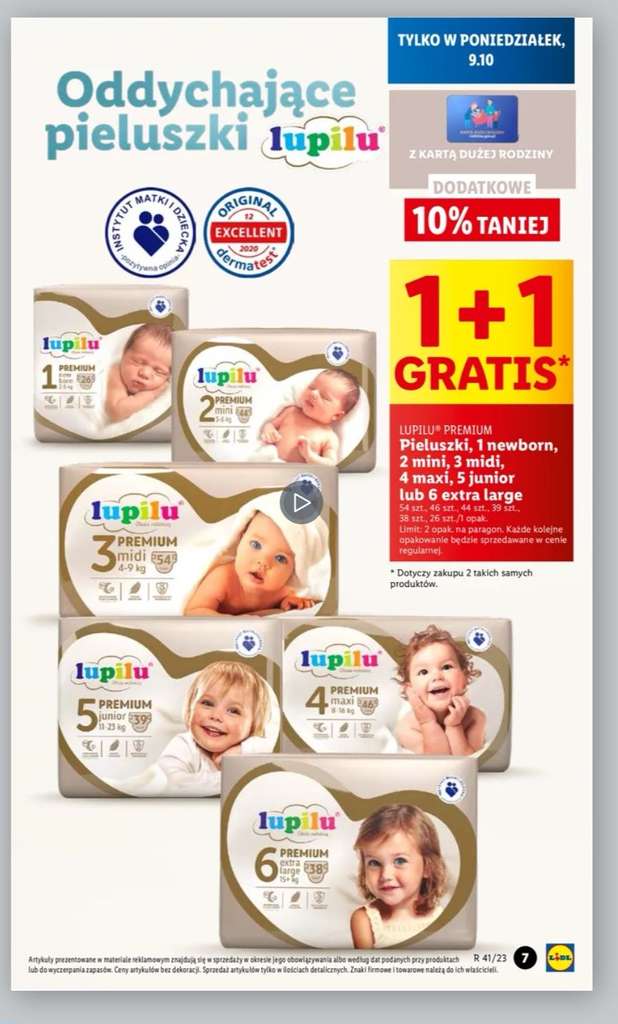 promocja na pieluchy pampers lidl 2019