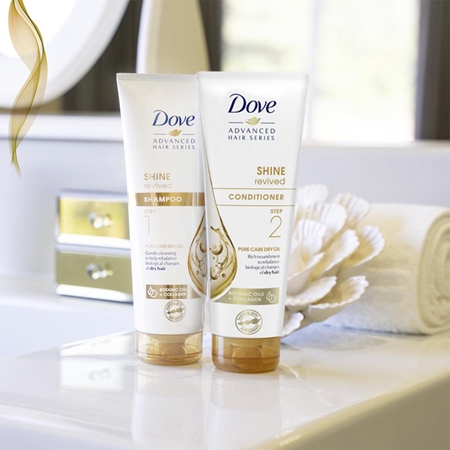 dove pure care dry oil odżywka do włosów