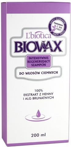 biovax szampon ciemnych