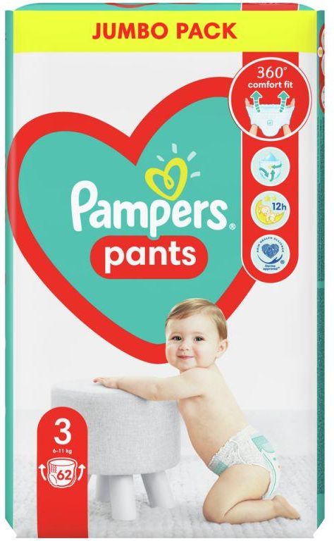 pampers pants rozmiar 3