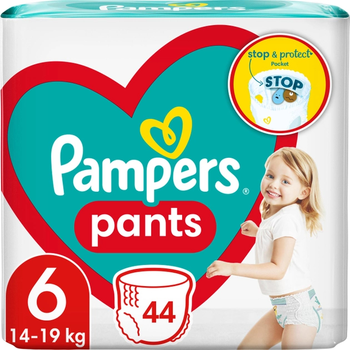 pieluszki pampers 6 44szt