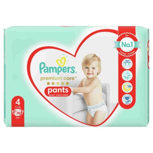 pieluchomajtki pampers premium 4