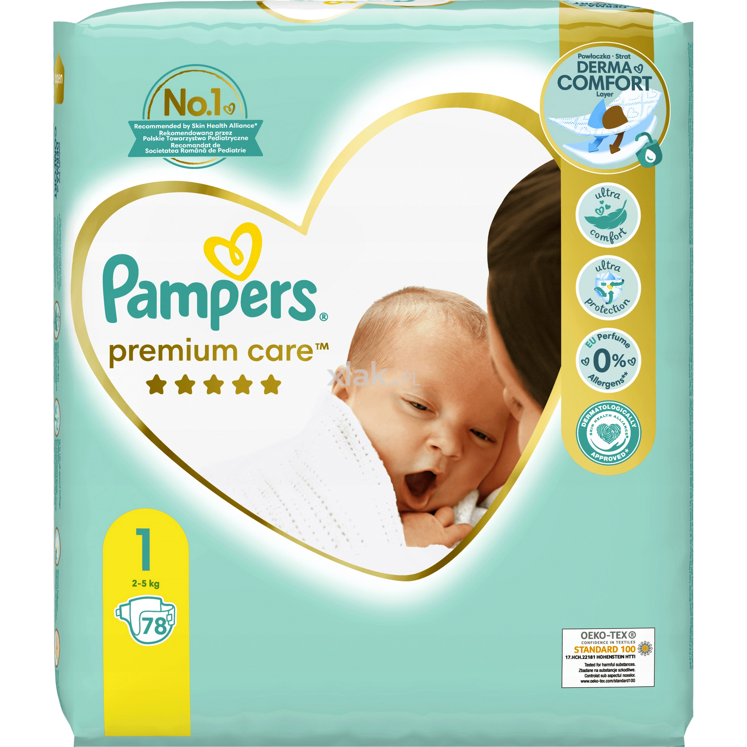 paczka pieluch pampers care