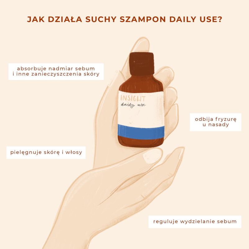 domowy sposób na suchy szampon