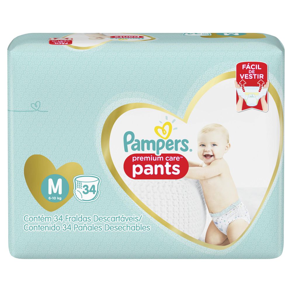 pampers 4 34szt