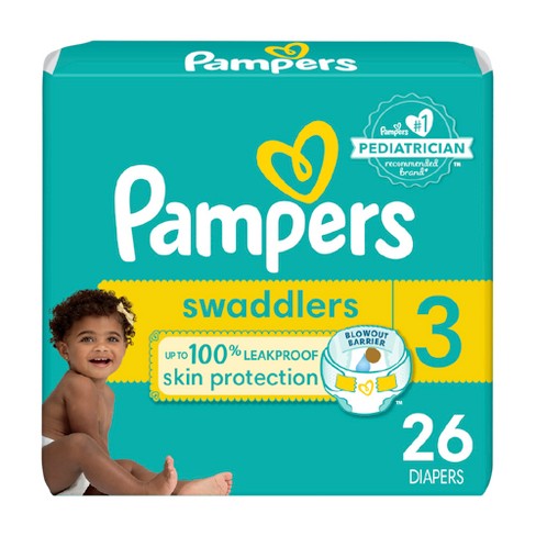 pampers swaddlers jumbo pack size 3