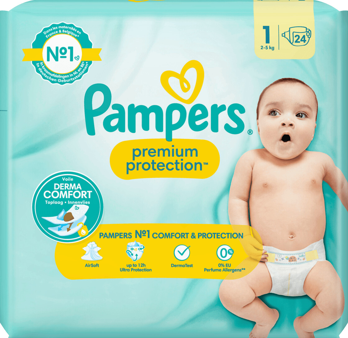 pampers 1 preium