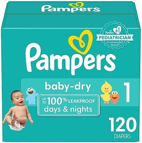 pampers babyvdry 1 box