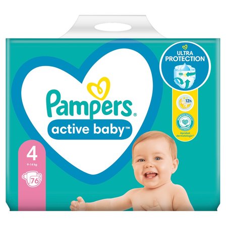 pieluchy pampers różowe i niebieskie