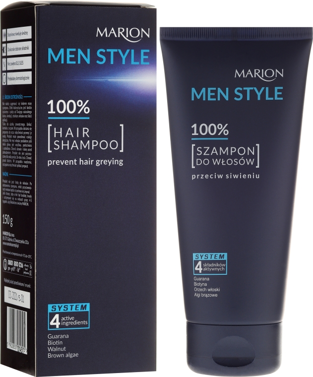 2 marion men style 100 szampon przeciw siwieniu