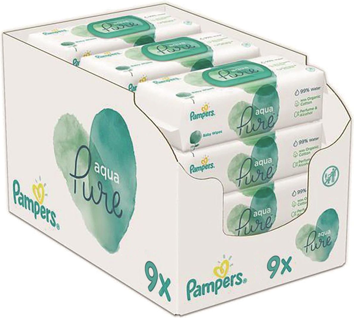 chusteczki pampers water