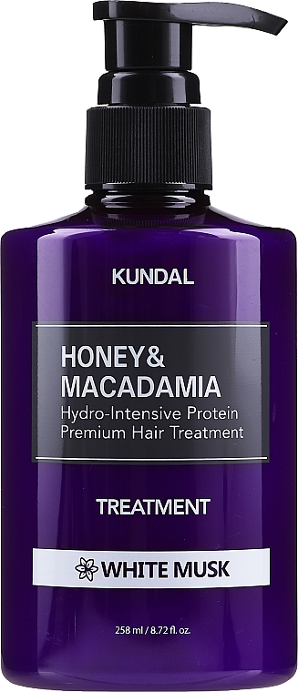 kundal odżywka do włosów białe piżmo honey&macadamia treatment white musk