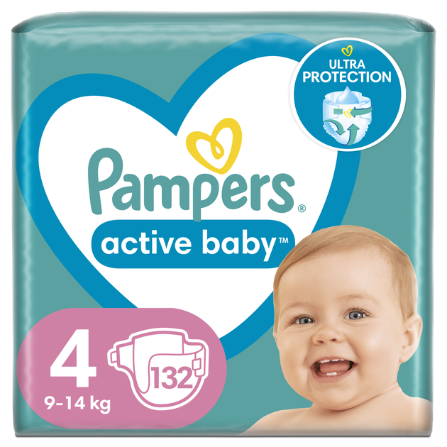 pampers pieluszki active baby 4