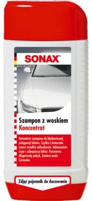 sonax szampon z woskiem koncentrat opinie