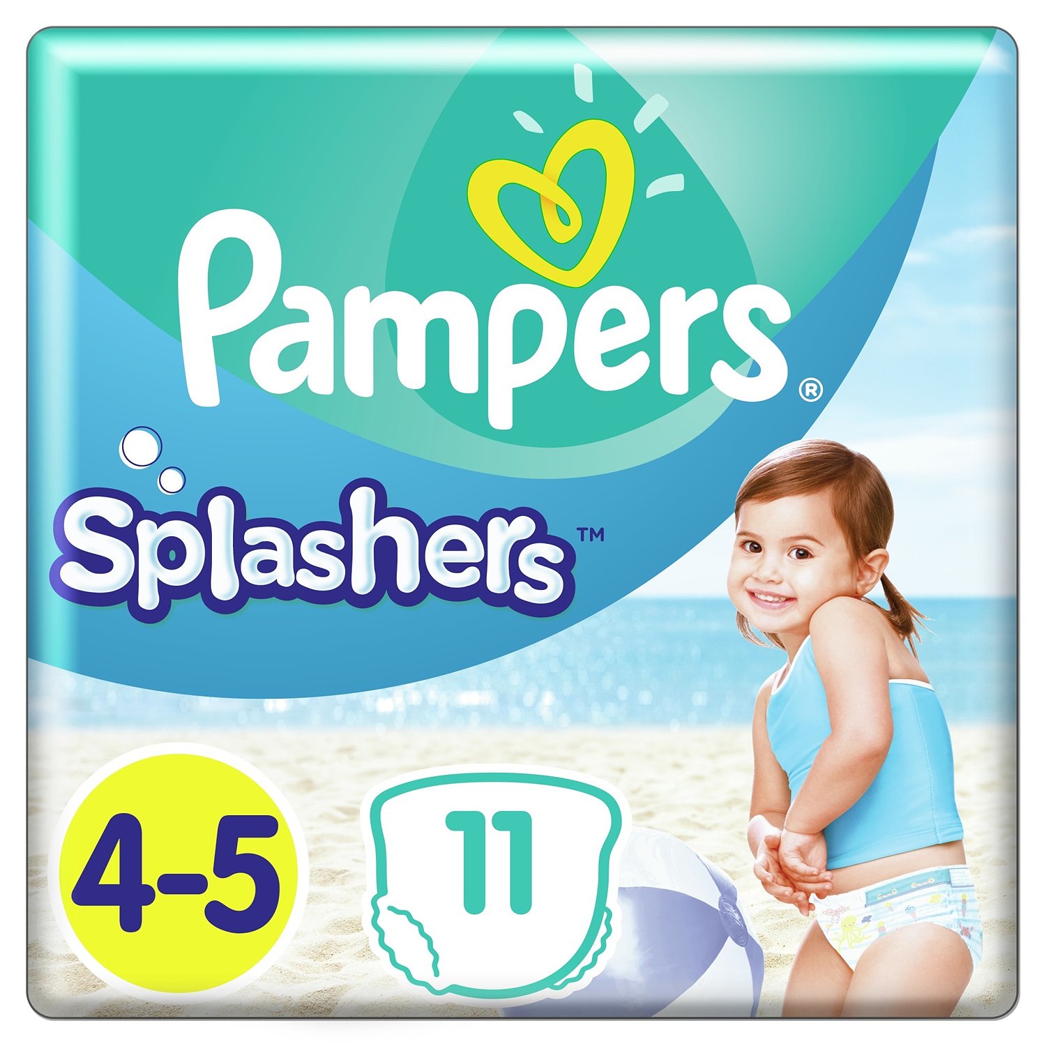 pampers pieluszki na basen splashers 4 maxi 11