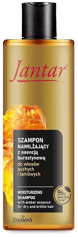 jantar do włosów suchych i łamliwych szampon