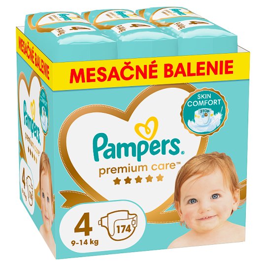 pampers 4 174 szt tesco