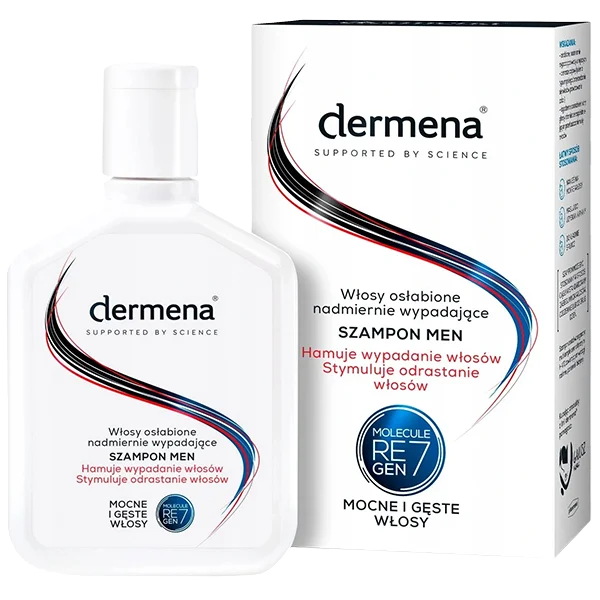 dermena hair care szampon hamujący wypadanie włosów men