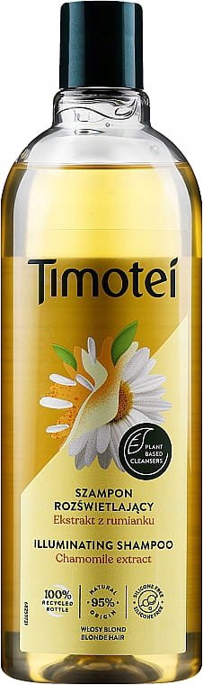 timotei with jericho rose złociste refleksy szampon 400 ml