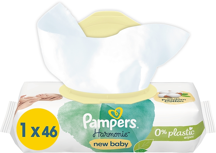 pampers chusteczki sensitive new baby 54 szt