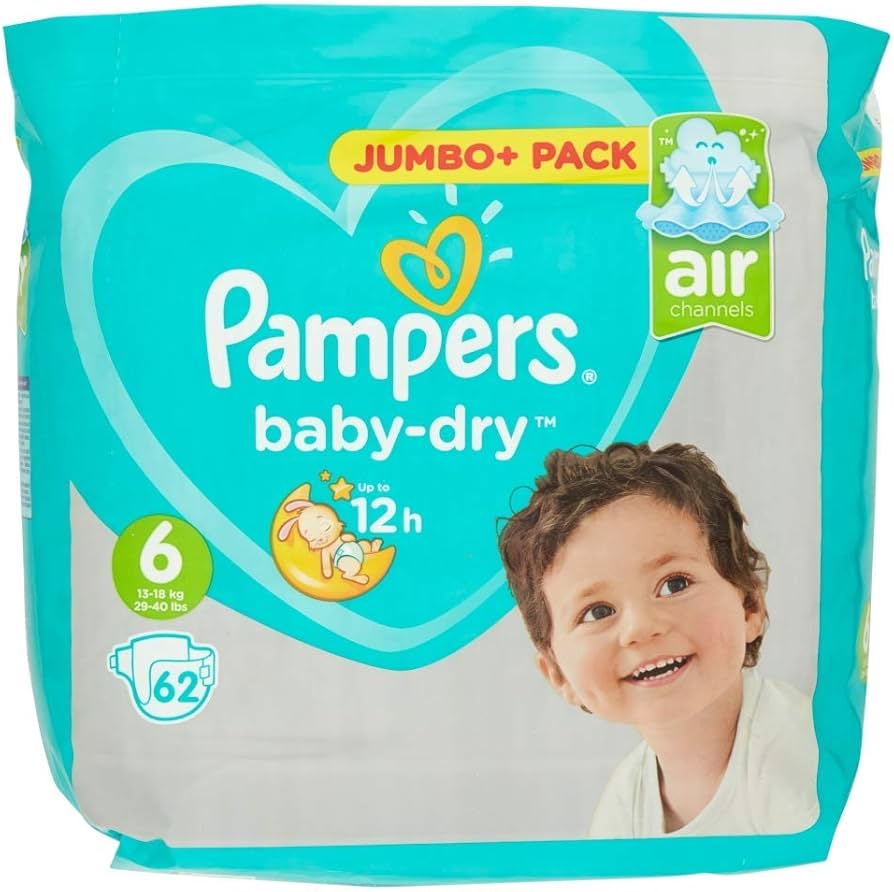 pampers baby dry 2 80 sztuk cena