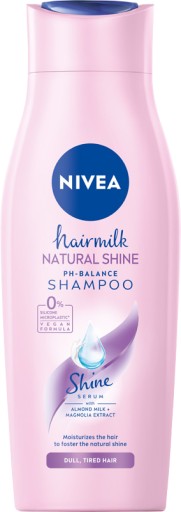 szampon nivea hairmilk natural shine opinie