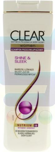 szampon clear przeciwłupieżowy shine sleek