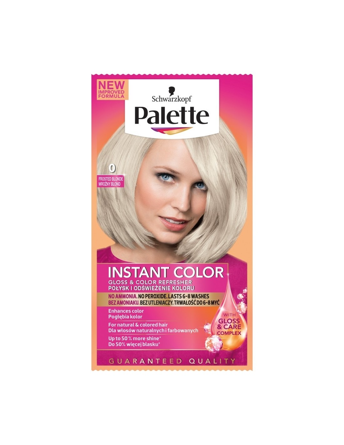 palette instant color szampon koloryzujący nr 7 intensywna mied