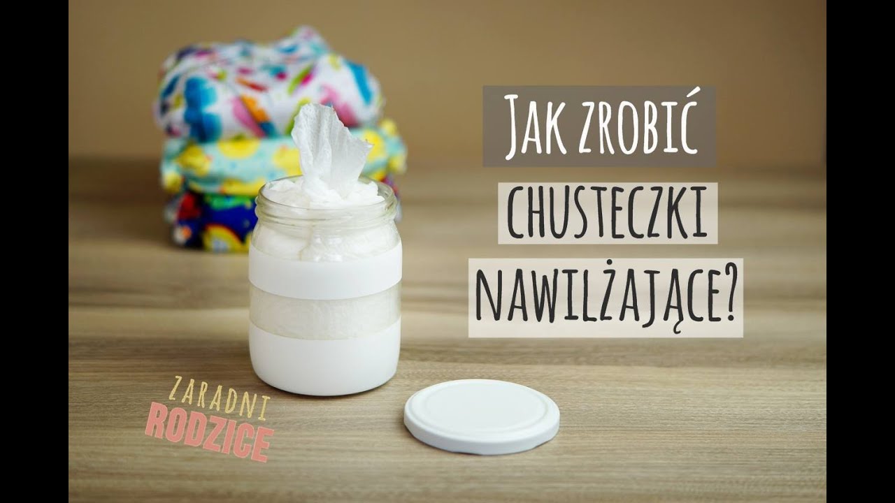 jak zrobić domowe chusteczki nawilżane dla dzieci