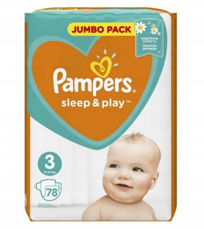 pieluszki pampers sleep&