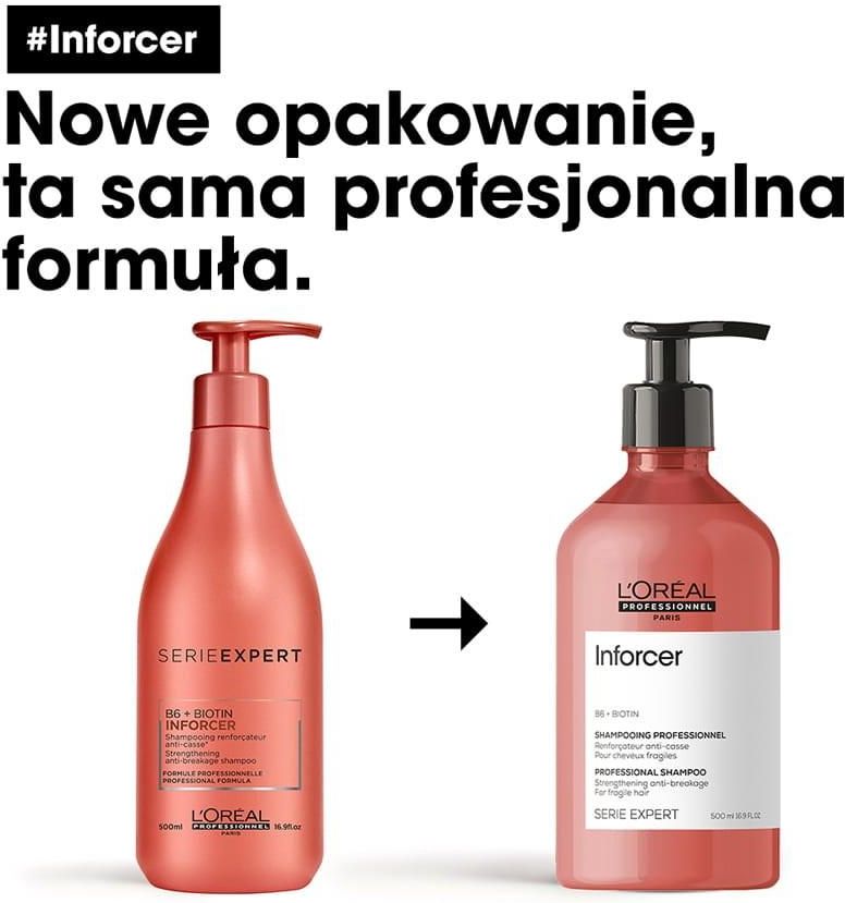 loreal inforcer szampon ceneo