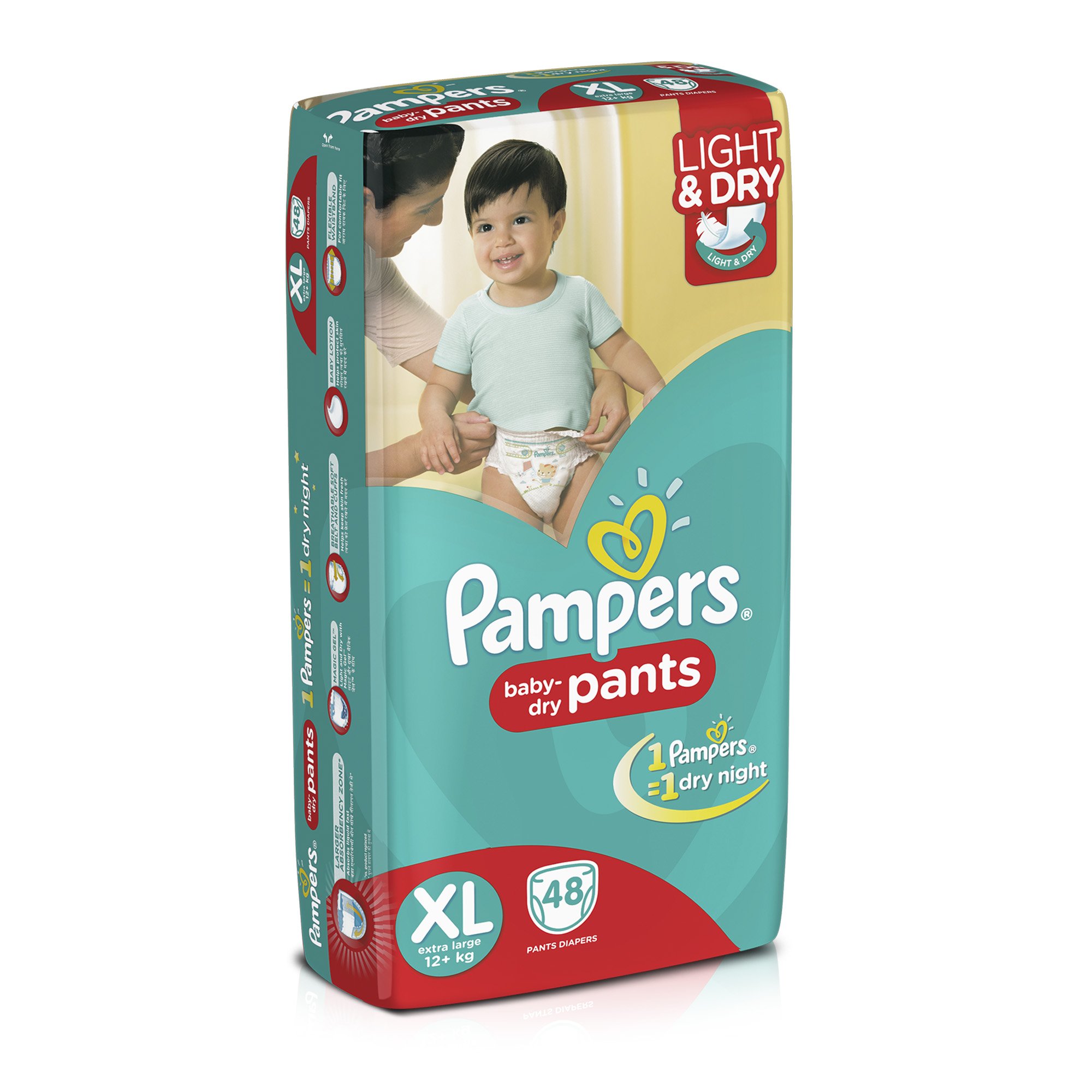 pampers pant 48